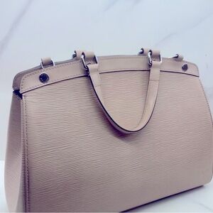 Louis Vuitton Cream Tote Bag